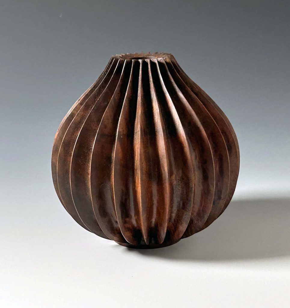 Vase - Walnut- J Paul Fennell